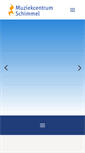 Mobile Screenshot of muziekcentrumschimmel.nl